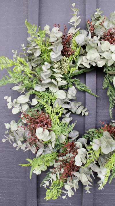 Eucalyptus & Fern Wreath