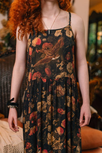 Heart of Gold - Maxi Slip Dress