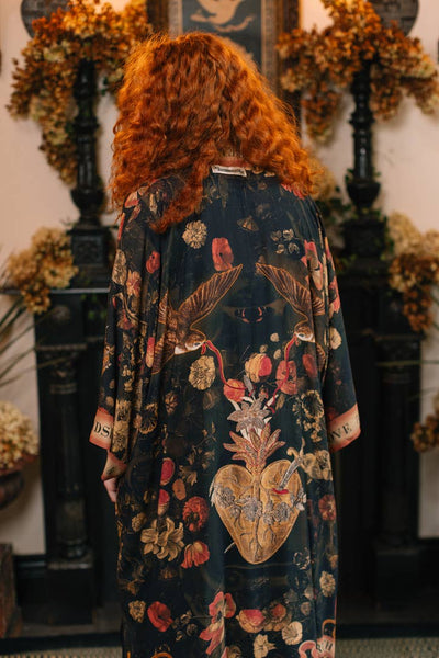 Heart of Gold - Kimono Robe
