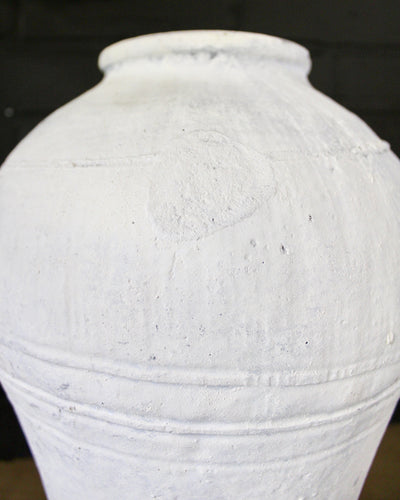 Vintage White Pots