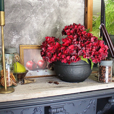 Burgundy Hydrangea Stem