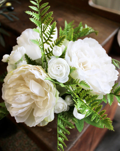 Potted Peony & Ranunculus Arrangement