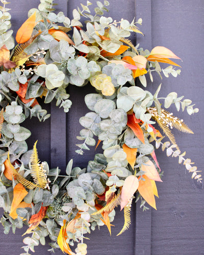 Autumn Eucalyptus Wreath