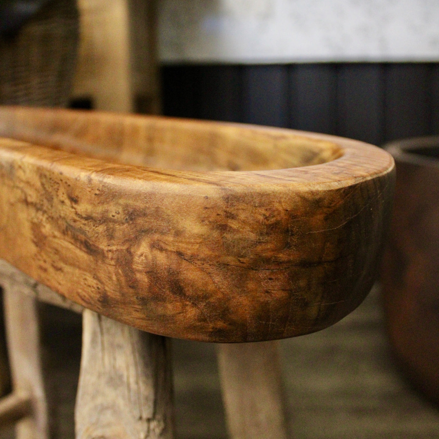 Decorative Teakwood Bowl
