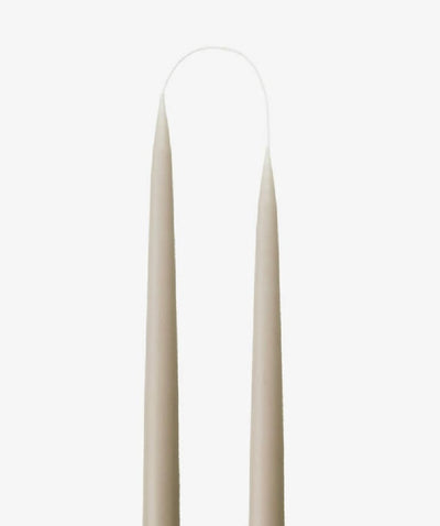 Danish Taper Candle - Flax | Set of Two