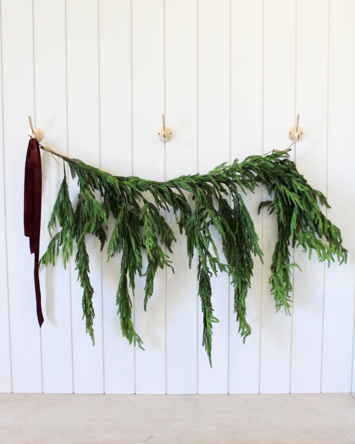 Fresh Touch Norfolk Dripping Pine Garland