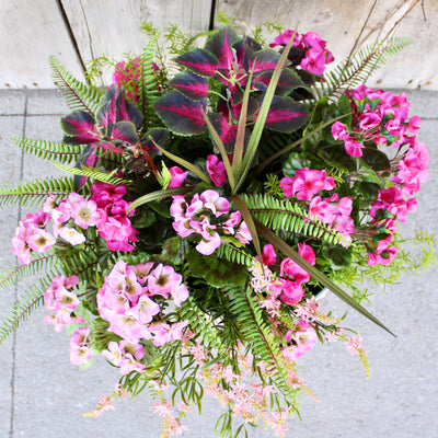 Hanging Basket/Drop-In Pink