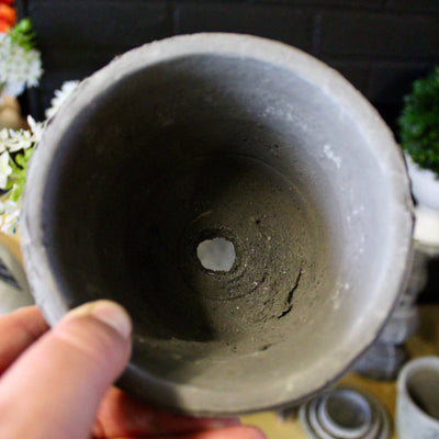 Aged Clay Pots & Saucers
