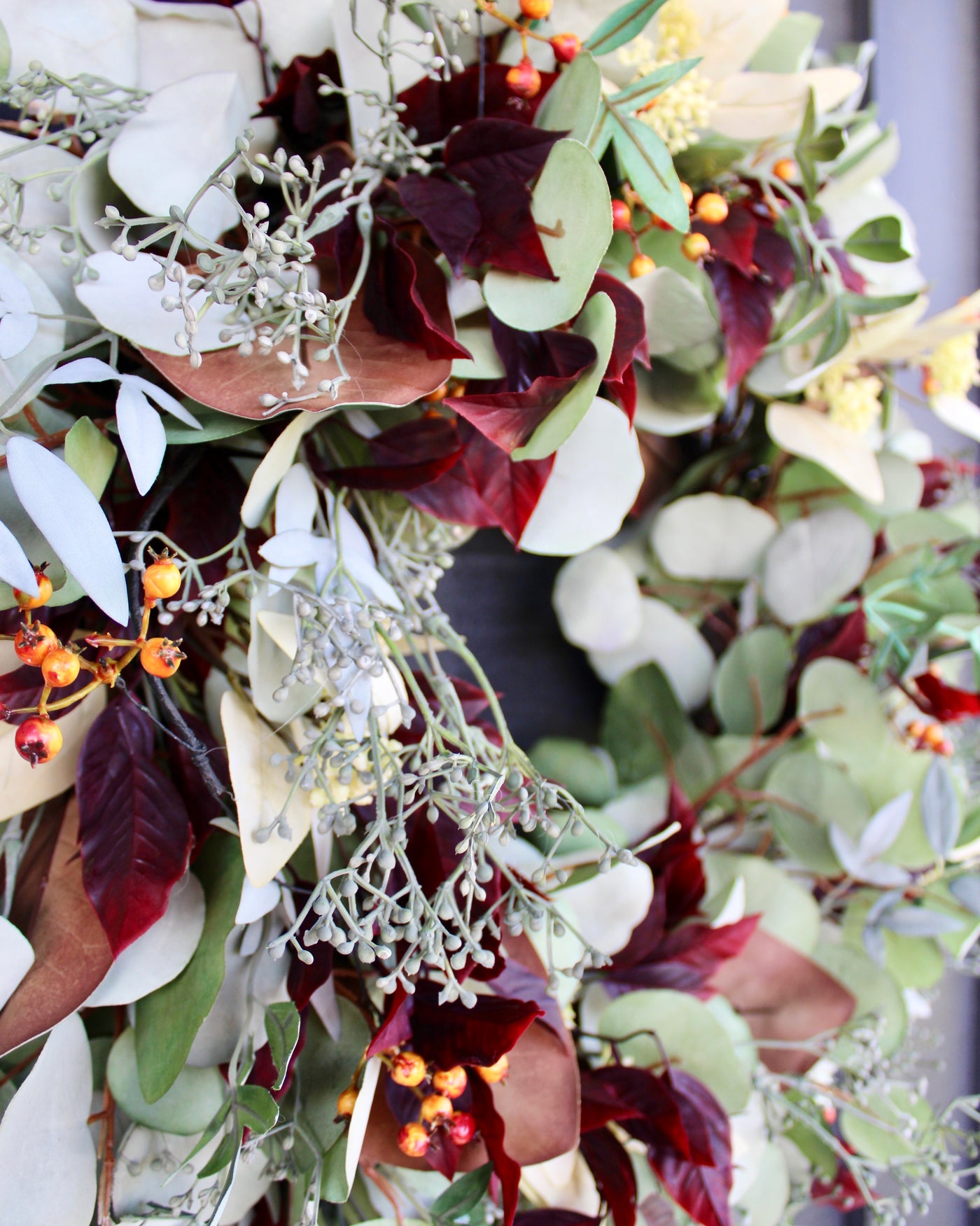 Eucalyptus & Berry Fall Wreath