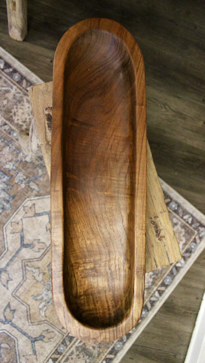 Decorative Teakwood Bowl