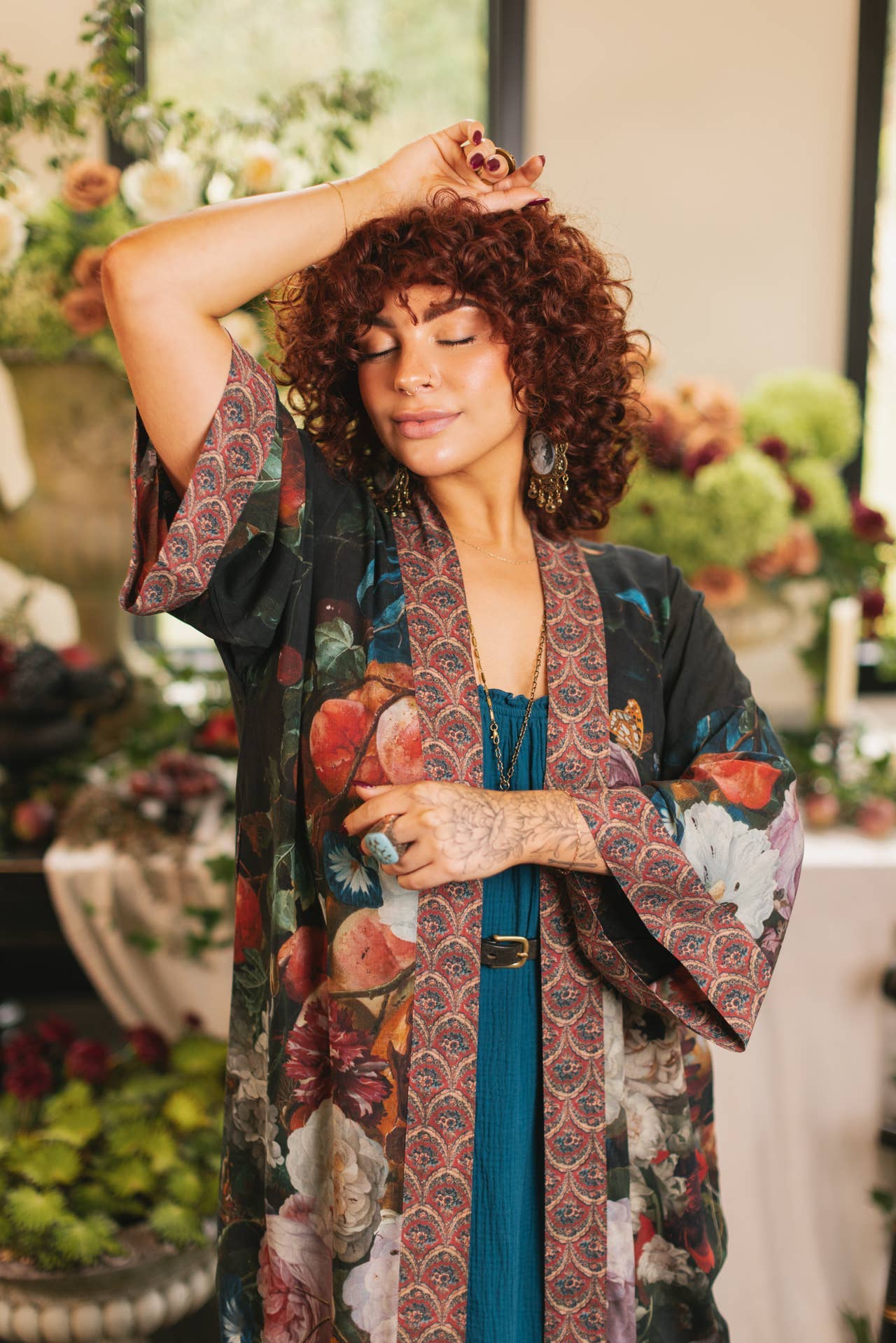 Flight of Fancy - Kimono Robe