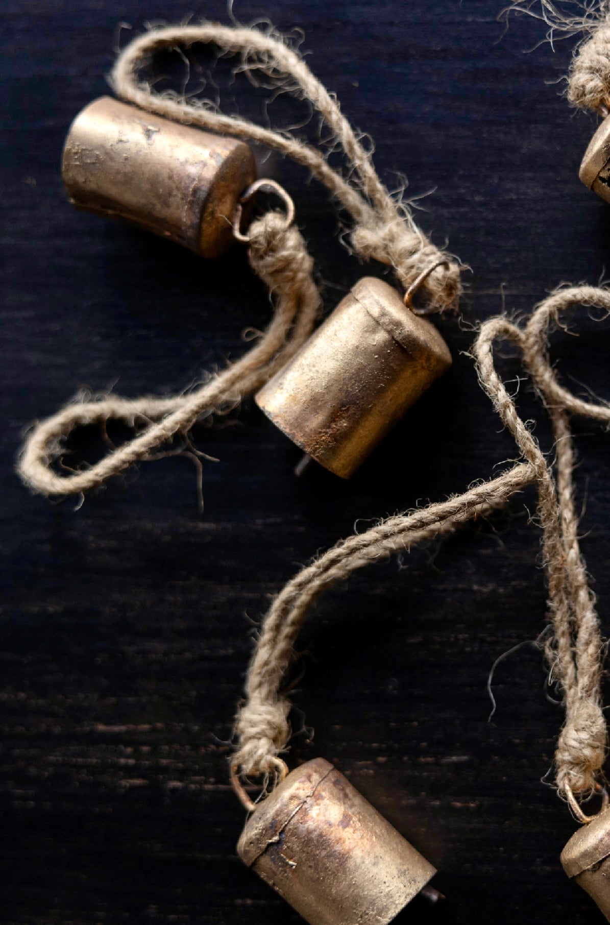 Barrel Iron Bell Ornaments