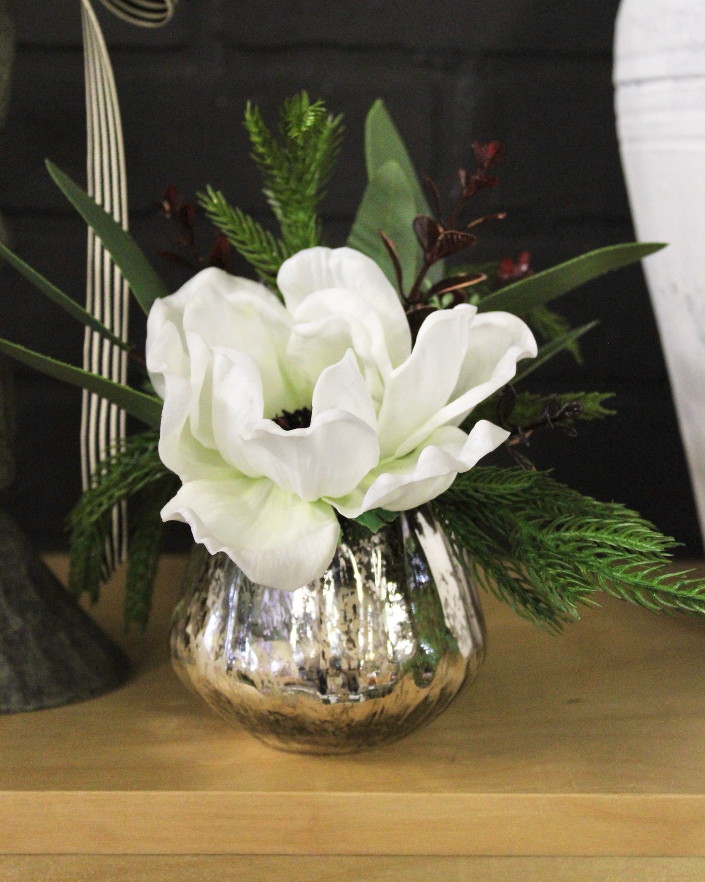 Potted Anemone Mini Arrangement