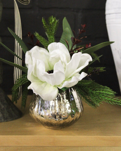 Potted Anemone Mini Arrangement
