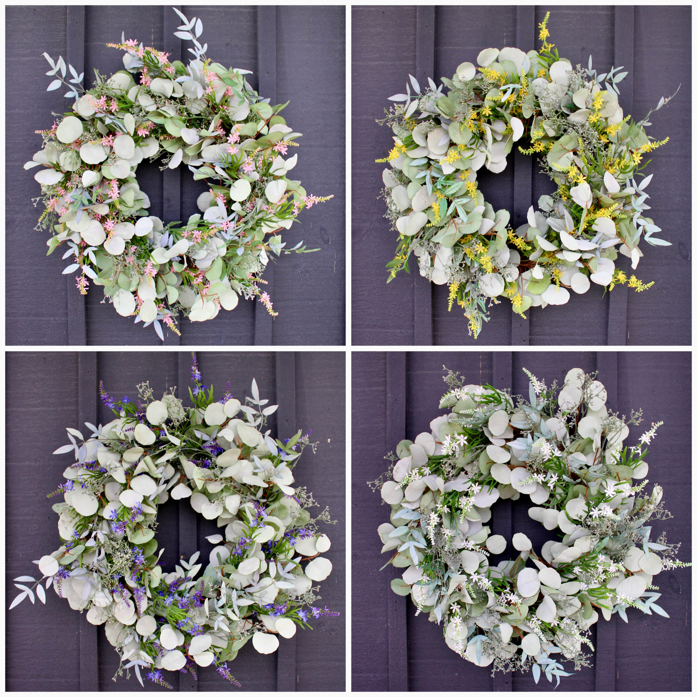 Eucalyptus & Sweet Veronica Wreath
