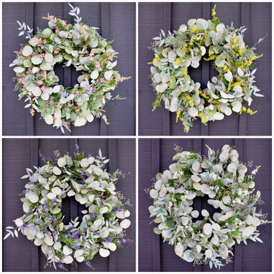 Eucalyptus & Sweet Veronica Wreath
