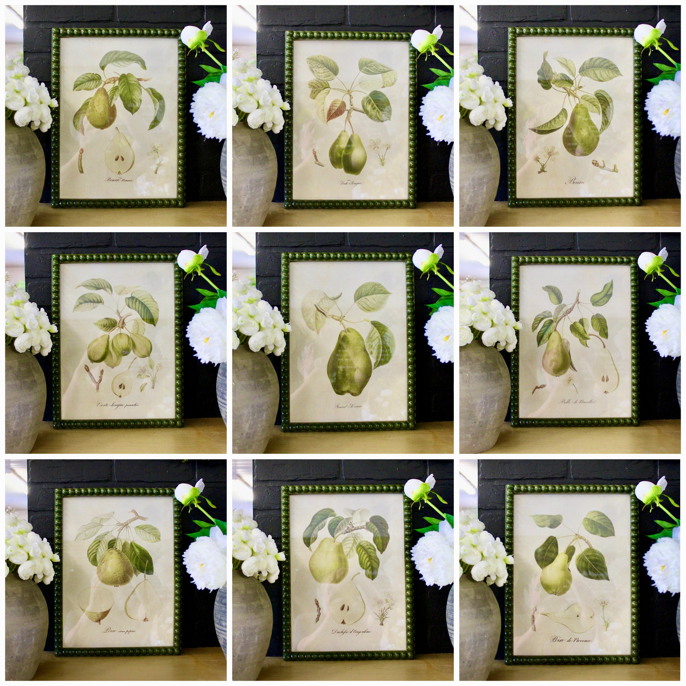 Framed Pear Prints