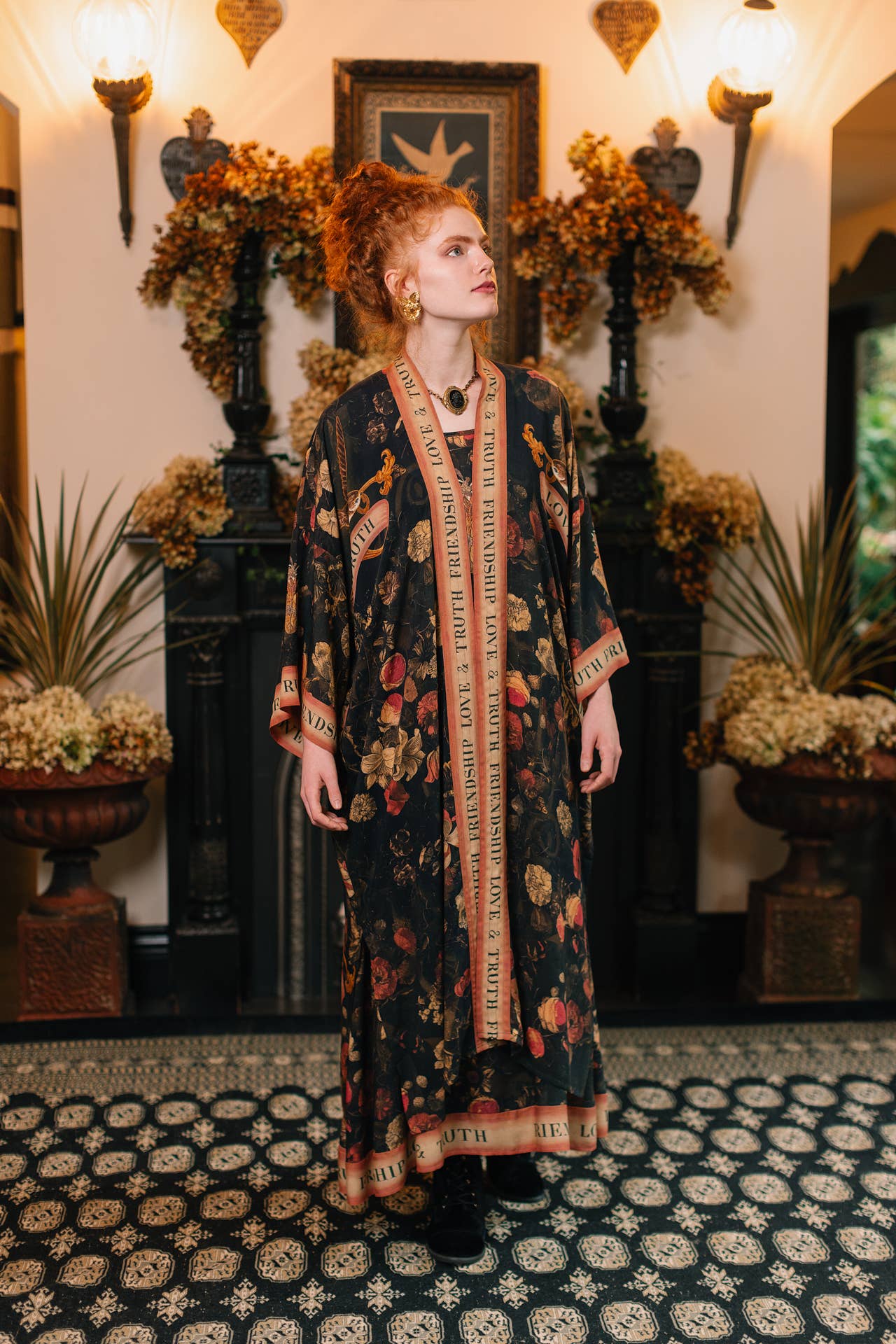 Heart of Gold - Kimono Robe
