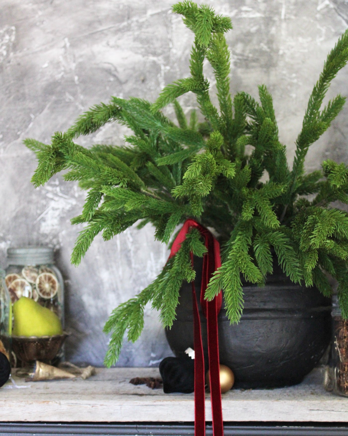 24” Fresh Touch Spruce Spray