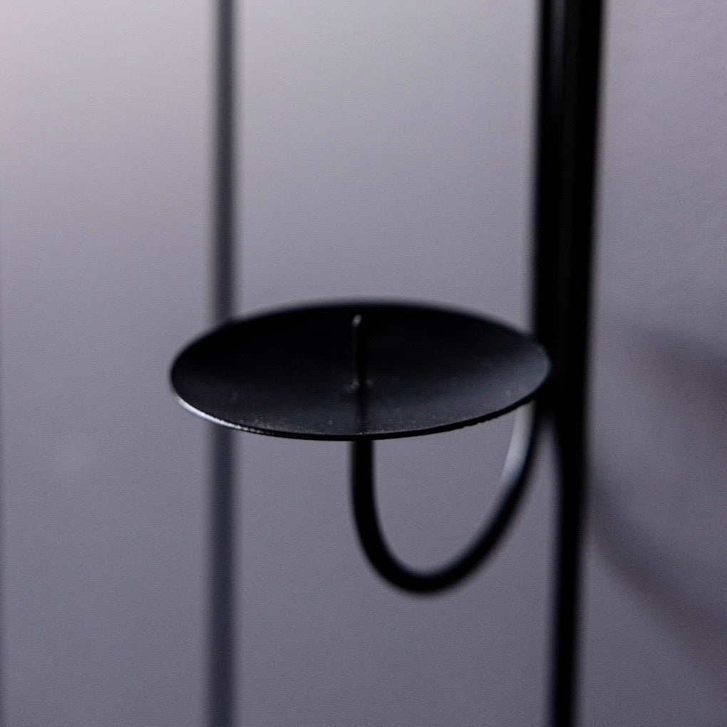 Black Iron Wall Sconce