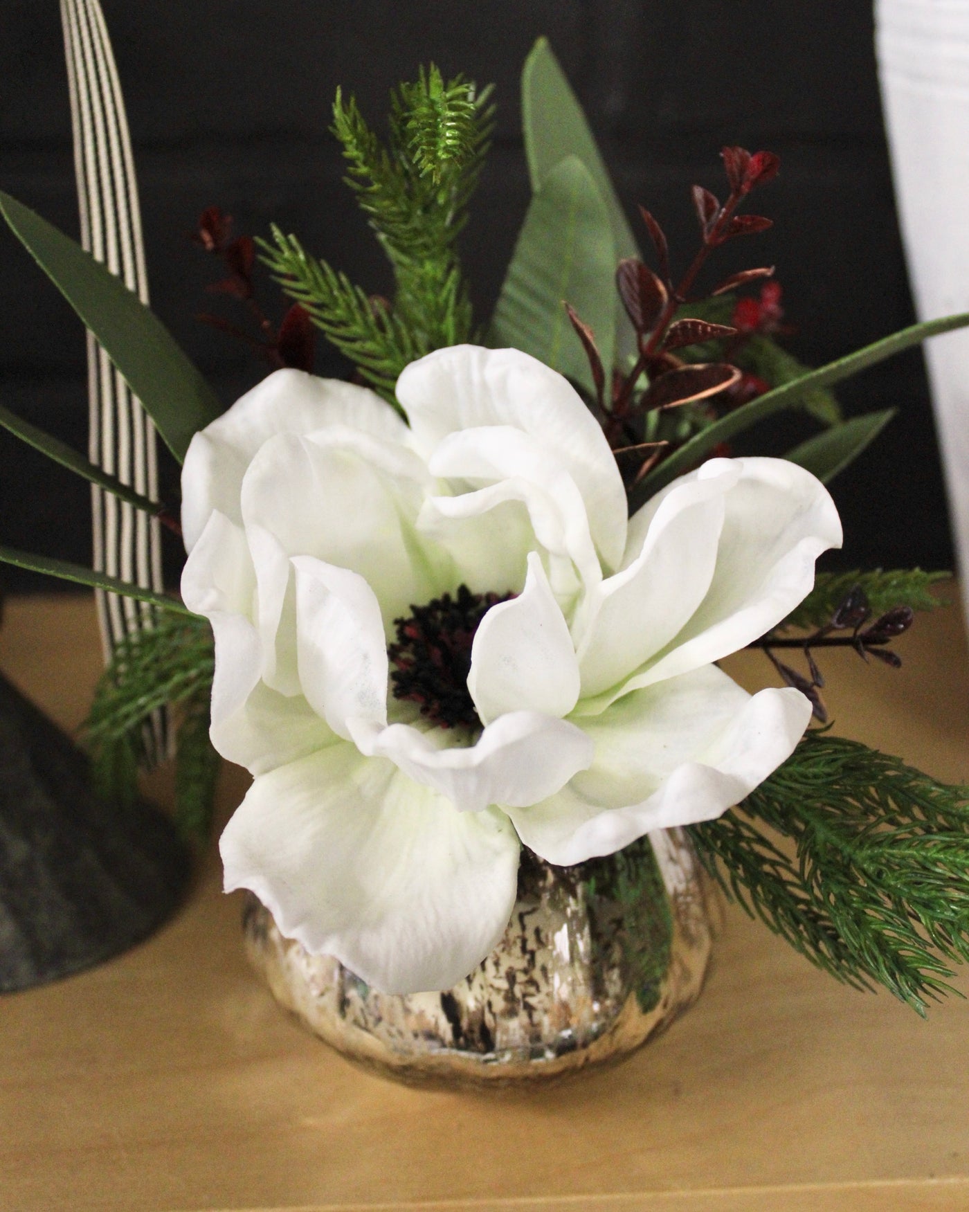 Potted Anemone Mini Arrangement