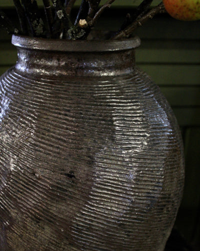 Large Distressed Vintage Pot