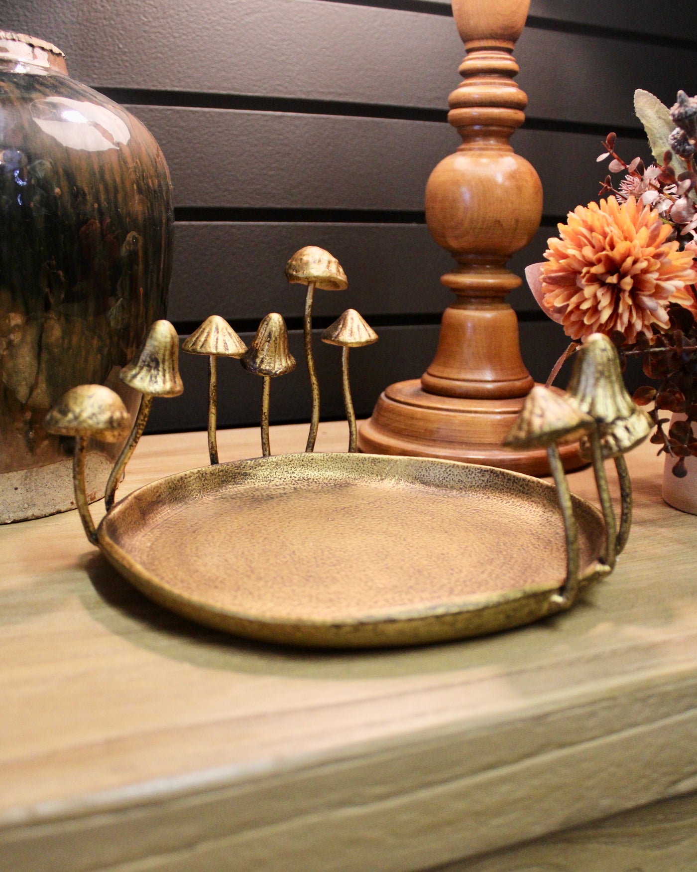 Cast Iron Mushroom Tray