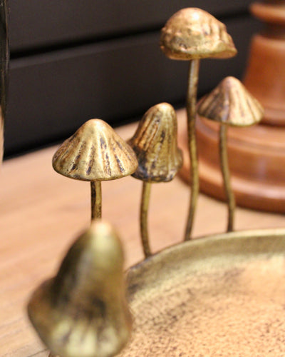 Cast Iron Mushroom Tray