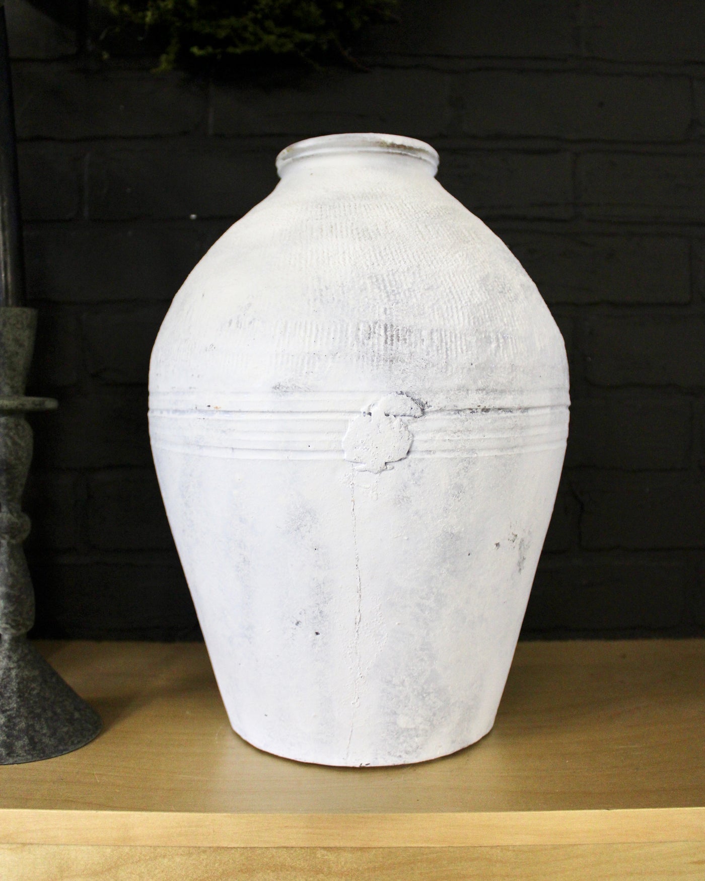 Vintage White Pots