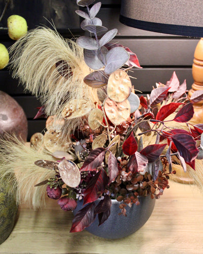 Burgundy Tones Autumn Arrangement