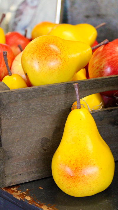 Faux Yellow Pear