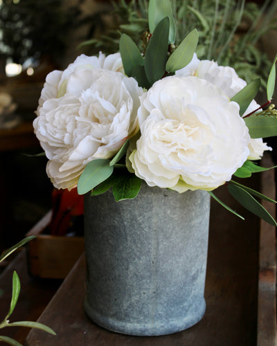 White Peony Bouquet