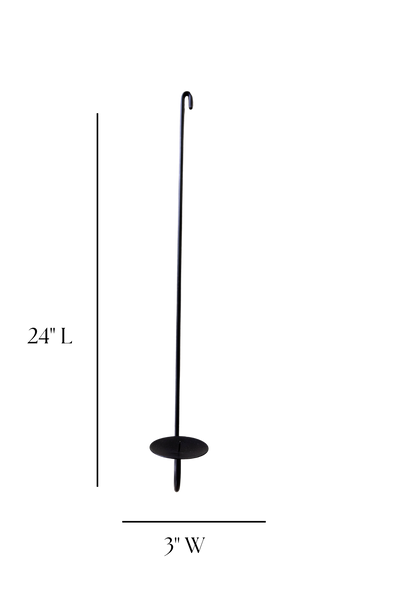 Black Iron Wall Sconce