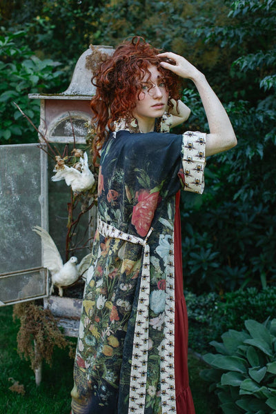 I Dream In Flowers - Kimono Robe