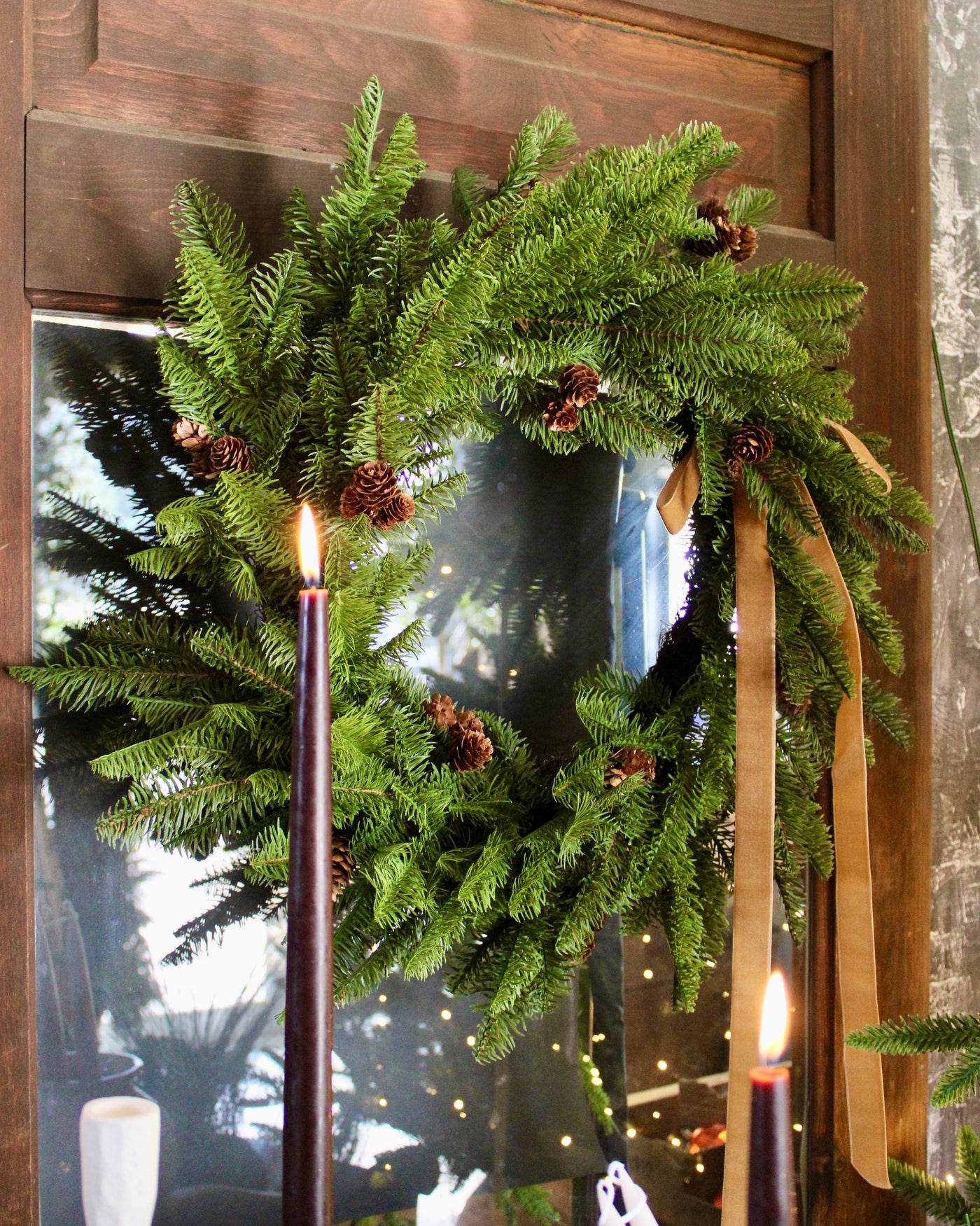 24” Fresh Touch Balsam Fir Wreath