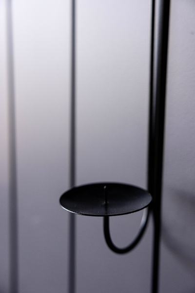 Black Iron Wall Sconce