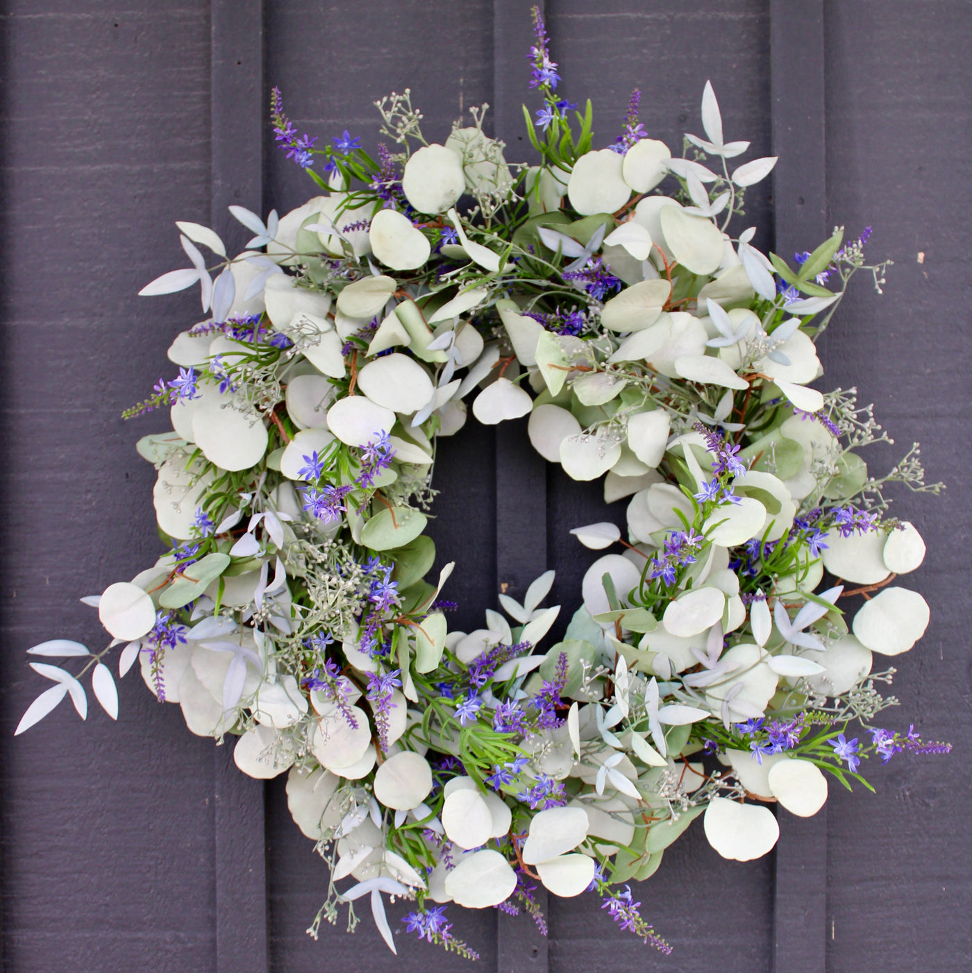 Eucalyptus & Sweet Veronica Wreath