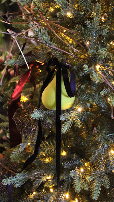 1/2” Velvet Ribbon Bows - 24” Long