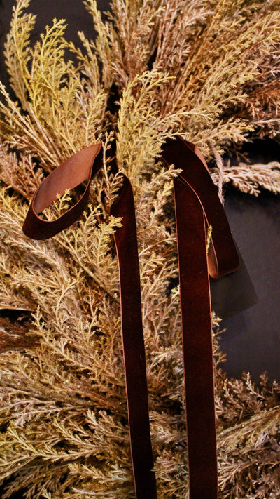 32” Pampas Wreath with Bow