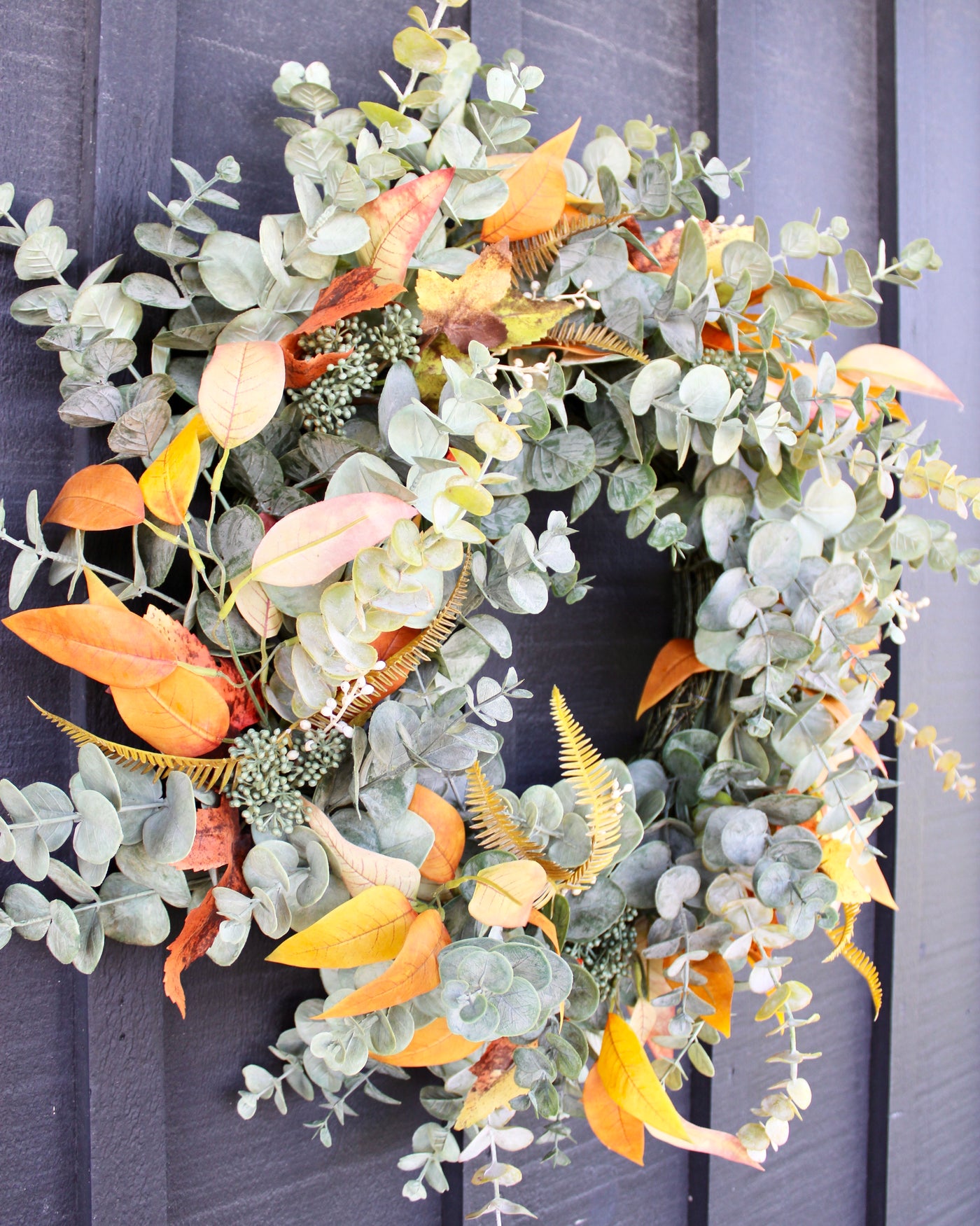 Autumn Eucalyptus Wreath