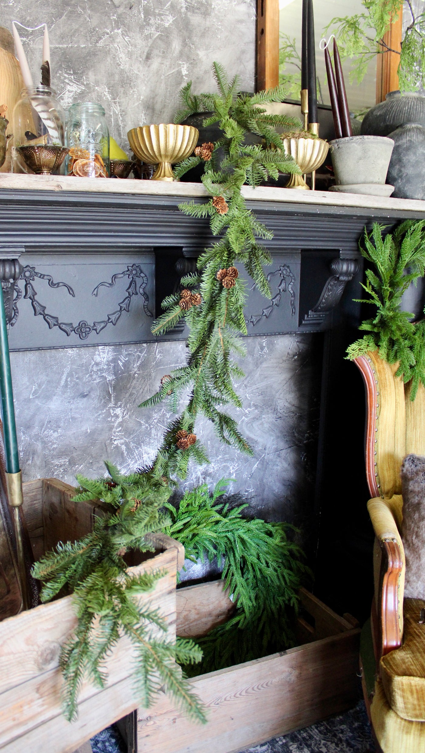 72” Fresh Touch Balsam Fir Garland