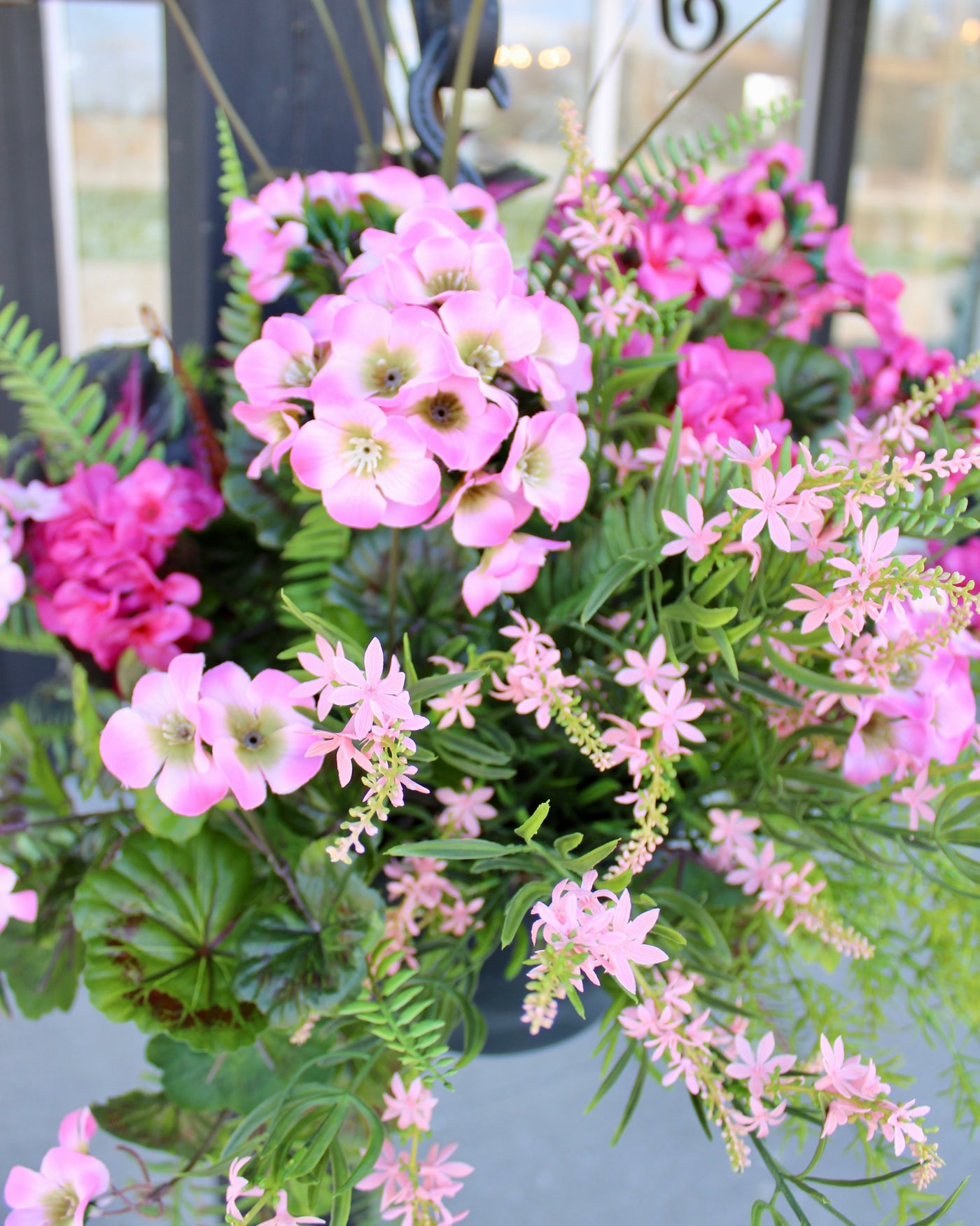 Hanging Basket/Drop-In Pink