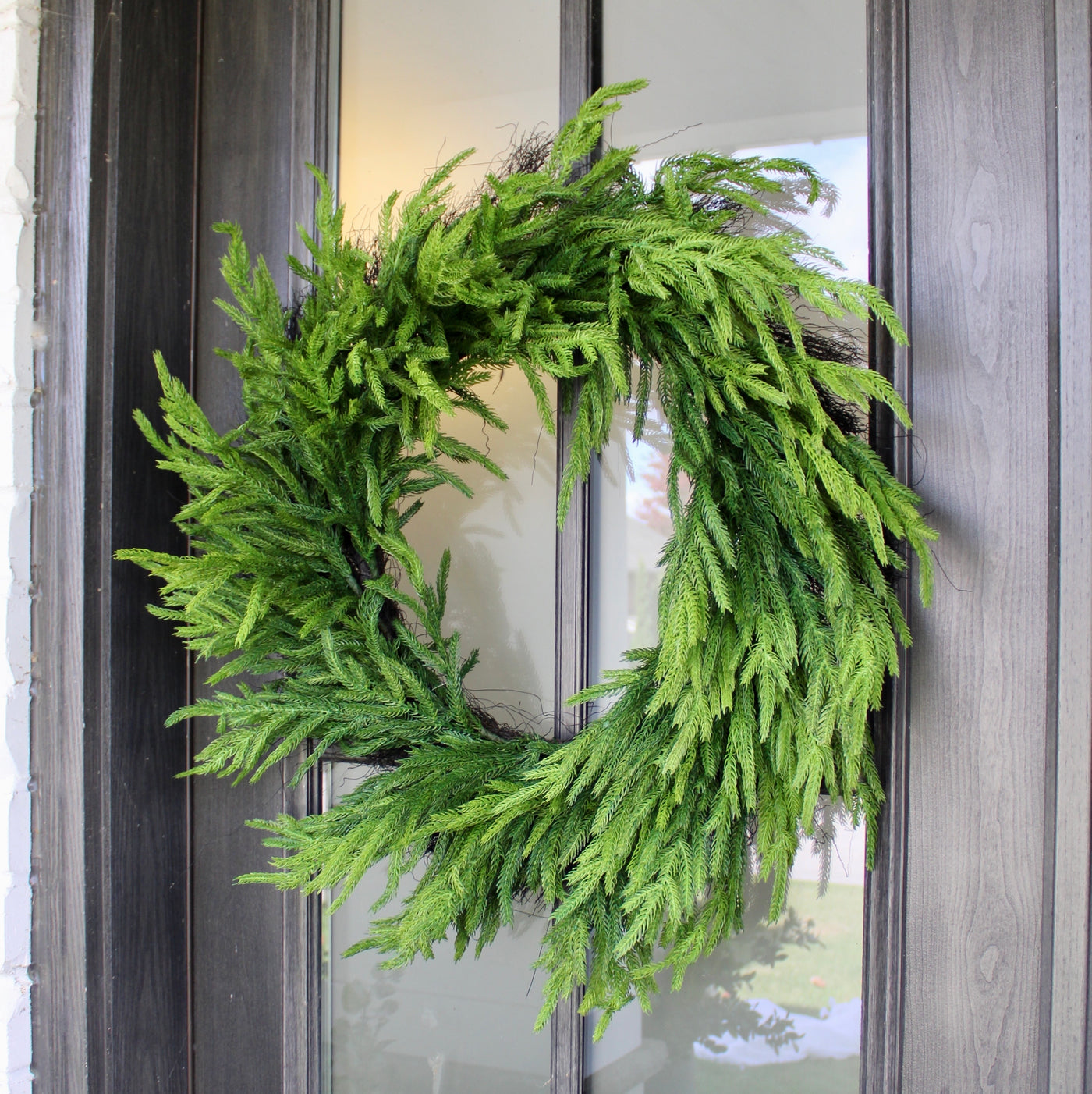 30” Fresh Touch Norfolk Pine Wreath