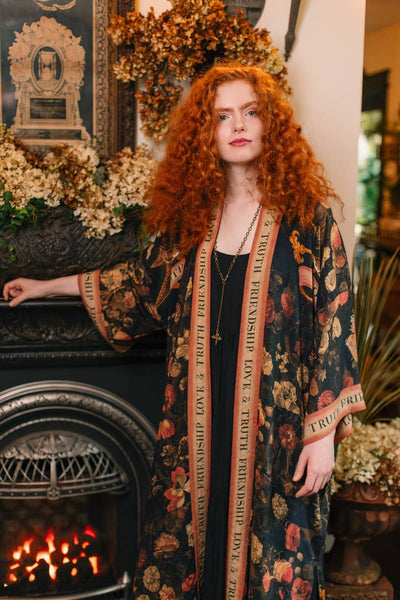 Heart of Gold - Kimono Robe