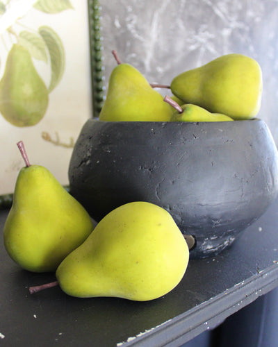 Faux Green Pear
