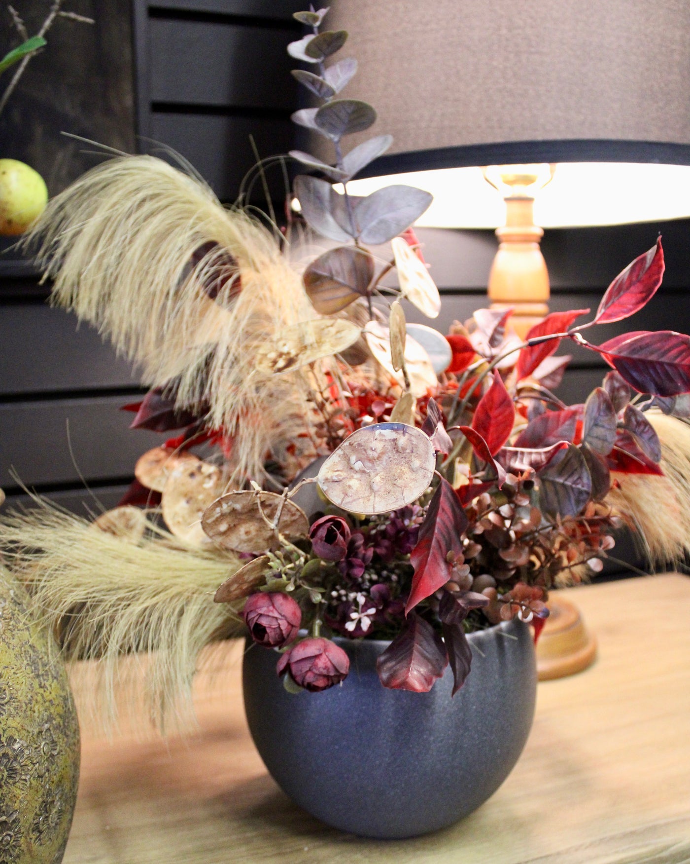 Burgundy Tones Autumn Arrangement