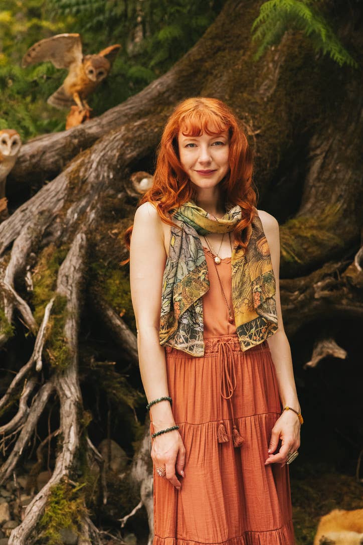 Woodland Wisdom - Scarf