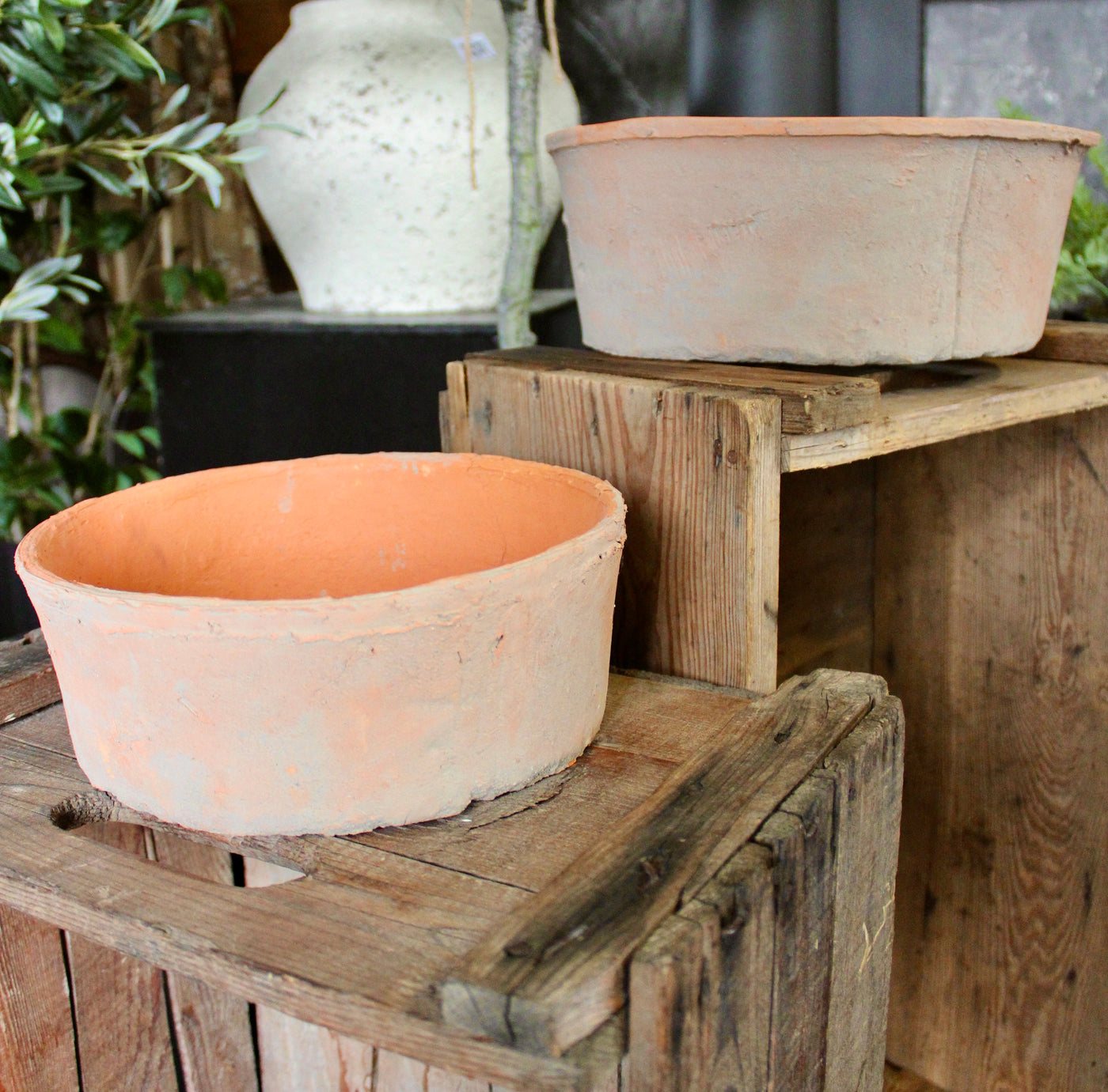 Redstone Clay Planters