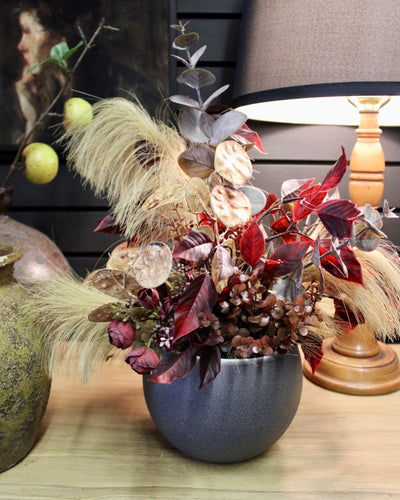 Burgundy Tones Autumn Arrangement