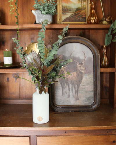 Arched Frame Stag Paintings